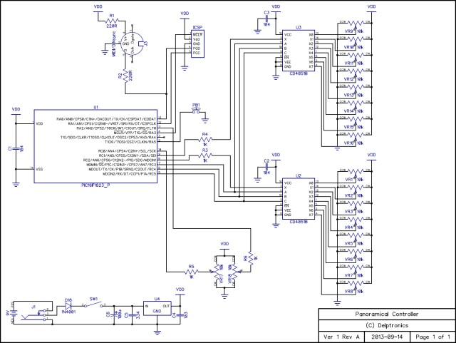 Panoramical Controller Schematic
